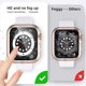 thumbnail image 2 of Compatible with Apple Watch Case 38mm Series 3 2 1 with Screen Protector, Full Protective Waterproof Bumper Cases Touch Sensitive Clear Film Screen Cover, Black/Clear/Rose Gold, 38mm, 2 of 5