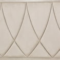 thumbnail image 6 of Michael Amini Marin 76.5"W Cal. King Faux Suede Panel Bed in Greige Beige, 6 of 9