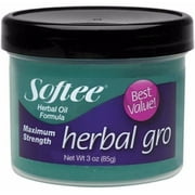 Softee Herbal Gro 3 oz (Pack of 4)