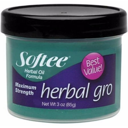 Softee Herbal Gro 3 oz (Pack of 4)