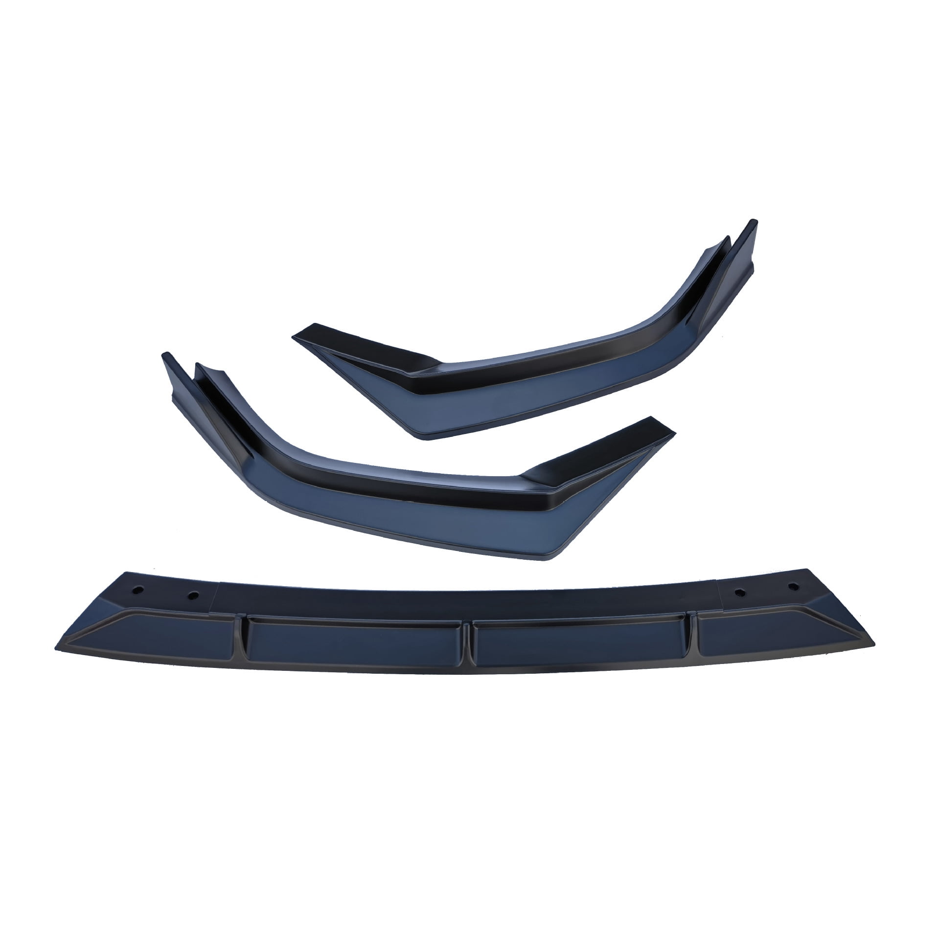 3pcs Set Front Bumper Lip for Honda CR-V CRV 6th 2023, Front Spoiler Diffuser Front Splitter Lip Body Kit Spoiler, Glossy Black