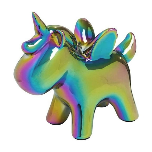 Ceramic Ombre Unicorn Bank