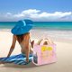 thumbnail image 1 of Large Capacity Storage Bag Transparent Mesh Toy Storage Bag Swimsuit Miscellaneous Crossbody Bag Beach Bag, 1 of 6