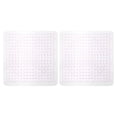 thumbnail image 1 of 2Pcs Acrylic Mat Round Corner Clay Board for DIY Projects Easy to Clean 7.27x7.27x0.12in, 1 of 9