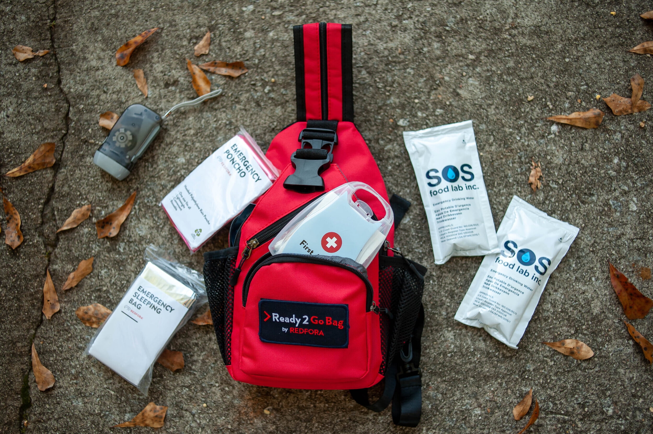 Redfora Ready 2 Go Emergency Preparedness Kit