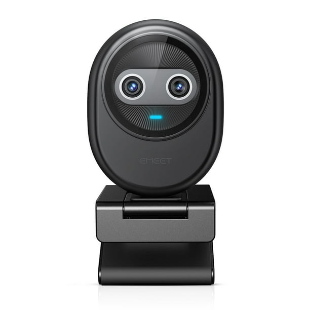 Cámara web EMEET Piko 4K de doble cámara alimentada por IA con enfoque automático