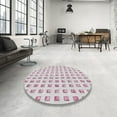 thumbnail image 3 of Ahgly Company Indoor Rectangle Patterned Off-White Novelty Area Rugs, 3' x 5', 3 of 6
