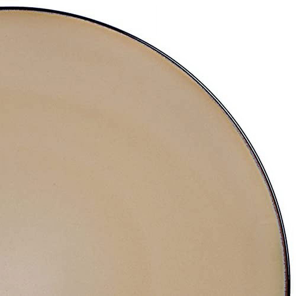 Gibson Soho Lounge Round 16-Piece Dinnerware Set - Taupe