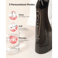 thumbnail image 3 of Fairywill Water Flosser and Toothbrush Combo , 5 Modes and 4 Toothbrushes & 3 Modes and 4 Jet Tips Oral Irrigator for Braces Bridges Care, Black, 3 of 9