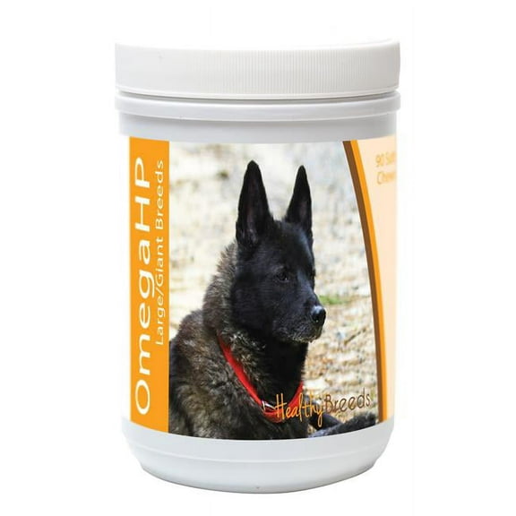 Norwegian Elkhound Omega HP Fatty Acid Skin & Coat Support Soft Chews, 90 Count