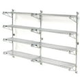 thumbnail image 2 of Nexel Poly-Green Wall Mount Wire Shelving, 30"W x 18"D x 63"H 4-Shelf Add-On, 2 of 3