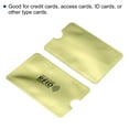 thumbnail image 4 of Uxcell Protector NFC Holder RFID Blocking Credit Card Sleeves Yellow 20Pack, 4 of 5