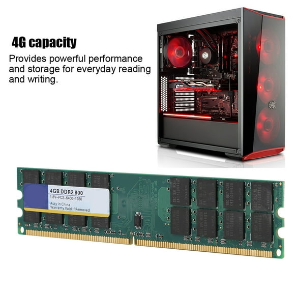 RAM Memory for AMD Desktop Computer with 800MHz Speed, Chips, Compatible, Fast Operation