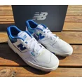 thumbnail image 1 of New Balance 550 White Blue Groove - Sz 10.5, 1 of 6