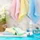 thumbnail image 2 of 8pcs soft cotton muslin washcloths for baby face hand body 25x25cm, 2 of 4
