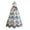 Blue Snowman, variant on IFRINID DIY Christmas Tree Sewing Kit, 9.06-Inch Fabric Tabletop Craft Set with Sewing Tools and Topper, Select Your Design