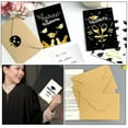 thumbnail image 4 of OULII Graduate Greeting Card Graduation Celebration Cards 1Set Delicate Design For Friends Colleagues, 4 of 7