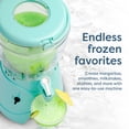 thumbnail image 6 of Nostalgia 128 oz. Portable Margarita Maker and Slushie Machine with Easy-Flow Spout, Aqua, 6 of 6