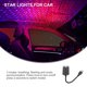 thumbnail image 2 of Proyector de luz nocturna USB para coche, luz de estrella para techo, accesorio, 2 of 6