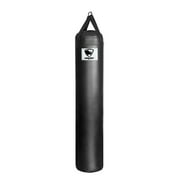 PROLAST Heavy Punching Bag 6 FT 150 LB - Banana Bag Great for Kickboxing, MMA and Muay Thai. ( Black )