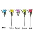 thumbnail image 5 of 1Pcs Garden Tulip Flower Shape LED Solar Powered Waterproof Tube Lawn Lights Standing Decor for Yard - WEI KE, 5 of 5