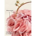 thumbnail image 2 of REMANLAND Women's Satin Floral Evening Clutch, Pink, 2 of 7