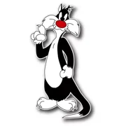 Sylvester The Cat Cartoon Looney Tunes Decal Sticker Usa Truck Vehicle Window Phone Decal Water Bottle Stickers Car Decals, Laptop Sticker