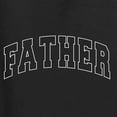 thumbnail image 6 of Wild Bobby FATHER Varsity Letters Unisex Crewneck Sweatshirt, 6 of 6