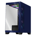 thumbnail image 2 of Gabinete XTREME PC GAMING Crystal Hive Mini Torre 5 Fan ARGB HUB Azul CXT3600BU, 2 of 6