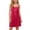 Wine, variant on Fancifize Girls Satin Silk Camisole Dress Summer Scoop Neck Sleeveless Dresses Kids Spaghetti Strap Pjs Sundress