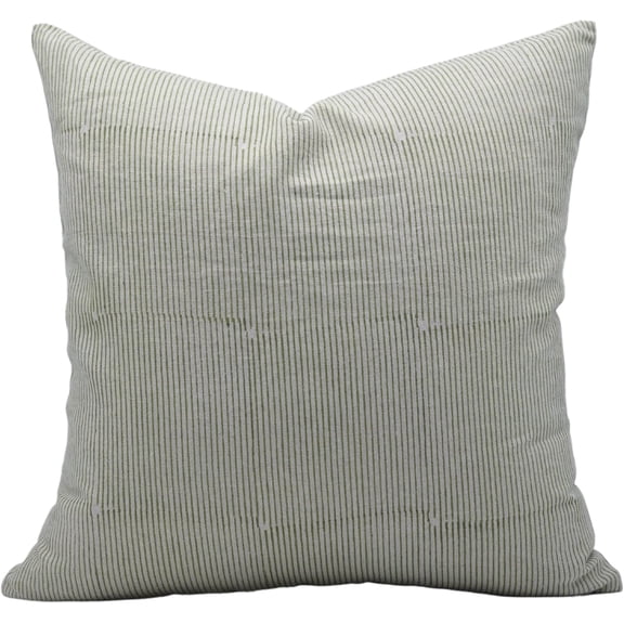 Handcrafted Pure Linen Pillow Covers with Block Prints By Fabdivine, 12X20, Throw Pillowcase Cushion Cover with Zipper for Sofa, Couch, Home Décor, Outdoor, Farmhouse, Living Room, Lehar