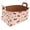 Multicolor 2, variant on Love Hearts Ladybugs Storage Basket Collapsible Storage Bin, PU Foldable Basket Convenient Box Storage Organizer with Handles for Shelves Office Bedroom Closet Nursery Toys Laundry