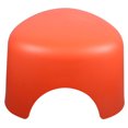 thumbnail image 4 of Raindrops Red Nonslip Plastic Step Stool for Bathroom Indoor Use Lightweight and Portable Foot Rest, 4 of 8