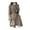 Khaki, variant on BAETEUY Women Sweater Coat Lapel Long Sleeve Open Front Knitting Cardigan