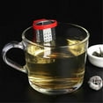 thumbnail image 5 of Tea Infusers Strainers Sieve Stainless Steel Infusers red, 5 of 5