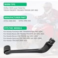 thumbnail image 2 of MOTO1988 Pedal de palanca de cambios para Honda Recon 250 TRX250 TM TE TRX250EX TRX250X 1997-2002, 2 of 5