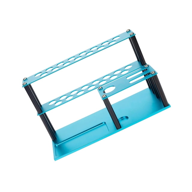 Freer Screwdriver Organizer Rack Screw Driver Holder Stand Screw Tray multitool organizers screw Blue