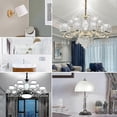 thumbnail image 5 of Led Bulbs E14 Cool White, 16W (100W Halogen Equivalent) E14 Screw Base Light Bulb 6000K 1200LM Non-Dimmable Flicker Free AC 220-240V for Crystal Chand, 5 of 5