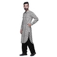thumbnail image 3 of Atasi Punjabi Kurta Pajama For Men Casual Printed Mens Kurta Pajama Set, 3 of 5