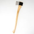 thumbnail image 3 of Lehman's Lumberman Axe USA Made Carbon Steel and Amish-Made Hickory Wood Handle, 3 of 6