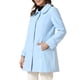 thumbnail image 4 of Abrigos de Invierno para Mujeres INSPIRE CHIC con Cuello Peter Pan y Cierre de Botón Frontal Color Azul Claro M, 4 of 6