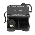 thumbnail image 1 of Automatic Reset Circuit Breaker,  Mount IP67 Waterproof Marine Circuit Breaker 1/4in Stud  For RV Truck Battery, 1 of 8