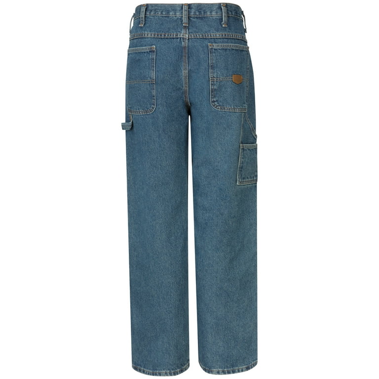 Red Kap Loose Fit Dungaree - Heavyweight Denim - Walmart.com