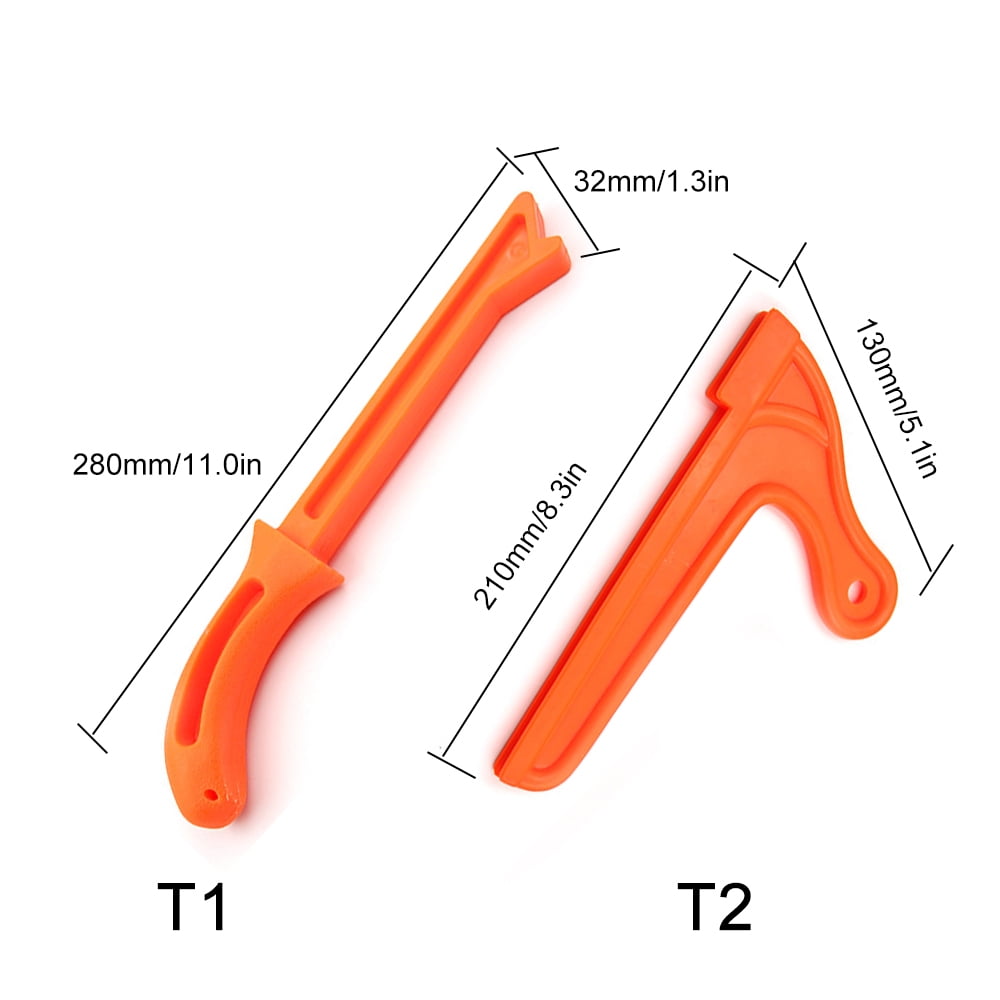 4pcs T1 T2 Wood Saw Push Stick Set Safety Hand Protection Sawdust For Carpentry
