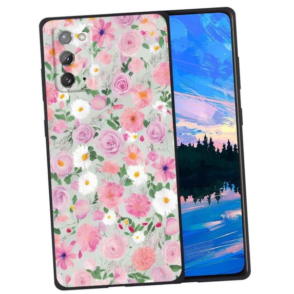 Flowers-160 Phone Case, Degined for Samsung Galaxy Note 20 5G Case Men Women, Flexible Silicone Shockproof Case for Samsung Galaxy Note 20 5G