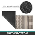 thumbnail image 7 of Add a Touch of Class with our Black Boho Kitchen Rug Mat - 2 Piece Non-Slip, Washable Kitchen Mats for Chic Floor Decor, 7 of 7