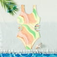 thumbnail image 2 of KDFJPTH Toddler Kids Girls Swimsiut One-Piece Bathing Suit 5-14 Years, 2 of 5