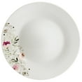 thumbnail image 3 of Gibson Home Lily Garden Ceramic 12 Piece Dinnerware Set in White and Pink, 3 of 5