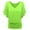 Green1, variant on Women's Casual Shirt Solid Half Sleeve Boat Neck/V Neck Dolman T Shirt With Side Shirring Tops