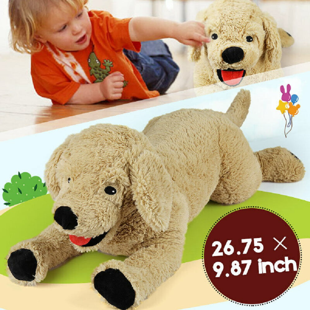 27'' Large Plush Dog Stuffed Animals Toys Baby Kids Child Gifts Puppy Doll 